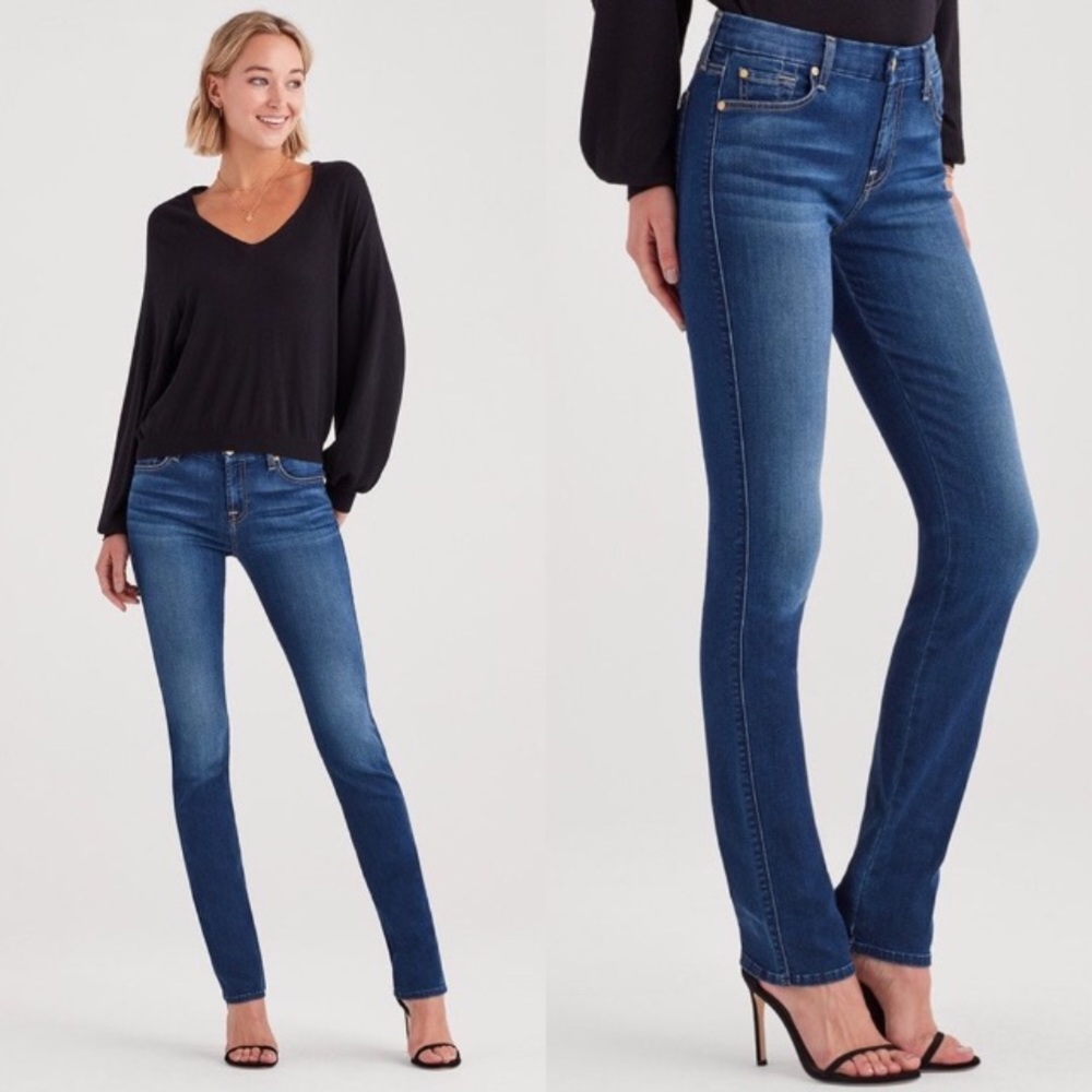 7 for All Mankind “Kimmie” straight leg jeans 27